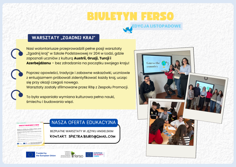 NEWSLETTER – LISTOPAD 2025